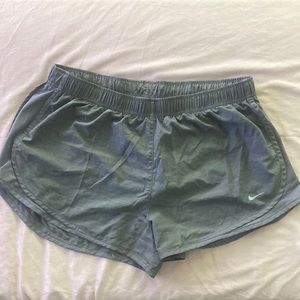 Grey Nike Track Shorts